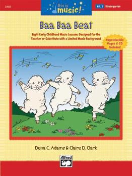 Paperback This Is Music!, Vol 2: Baa Baa Beat, Comb Bound Book & CD Book