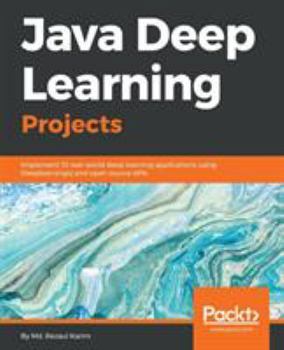 Paperback Java Deep Learning Projects Book