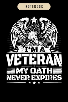 Notebook: Cool veteran military hero soldier patriotic gift Notebook|6x9(100 pages)Blank Lined Paperback Journal For Student, kids, women, girls, boys, men, birthday gifts|Veteran day gifts notebook