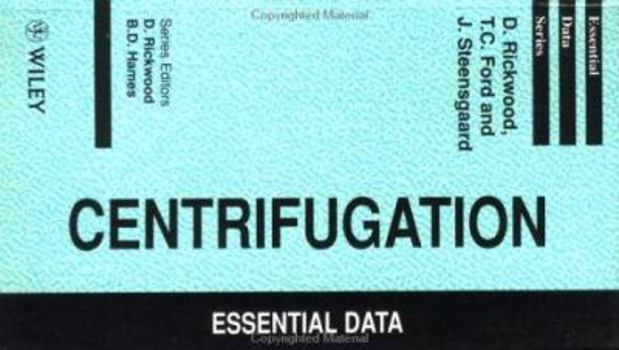 Paperback Centrifugation: Essential Data Book
