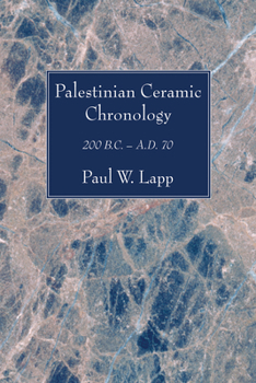 Paperback Palestinian Ceramic Chronology Book