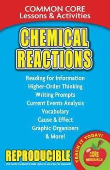 Chemical Reactions - Common Core Lessons and Activities - Book  of the Common Core