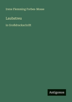 Laubstreu: in Großdruckschrift (German Edition)