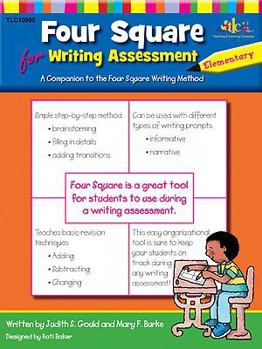 Paperback Four Square Elementary Assessment: A Companion to the Four Square Writing Method Book