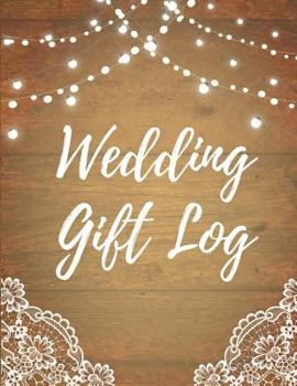 Paperback Wedding Gift Log: Present Receipt Log Book