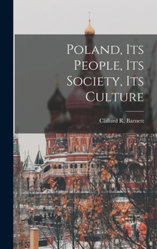 Poland, Its People, Its Society, Its Culture - Book  of the HRAF Survey Of World Cultures