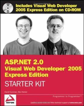 Paperback Wrox's ASP.NET 2.0 Visual Web Developer 2005 Express Edition Starter Kit [With CDROM] Book