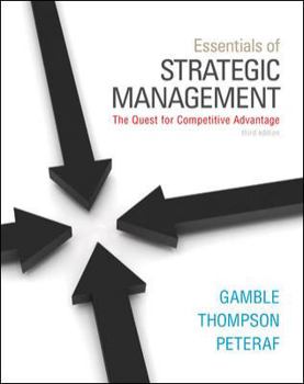 Paperback Essentials of Strategic Management: The Quest for Competitive Advantage Book