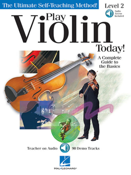 Paperback Play Violin Today! - Level 2: A Complete Guide to the Basics [With CD (Audio)] Book