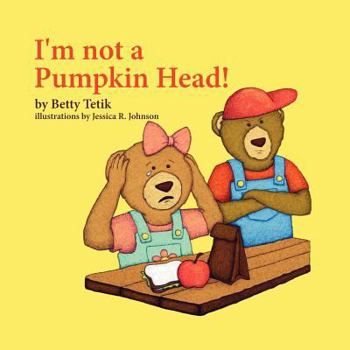 Paperback I'm Not a Pumpkin Head Book