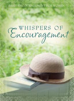 Hardcover Whispers of Encouragement (Daily Encouragement for Women) Book