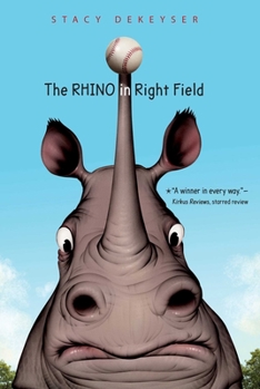 Paperback The Rhino in Right Field Book