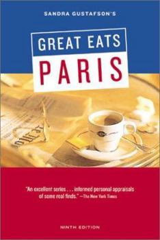 Paperback Sandra Gustafson's Great Eats Paris Book