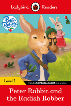 Paperback Peter Rabbit and the Radish Robber: Level 1 Book