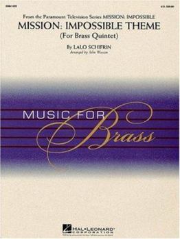 Paperback Mission : Impossible Theme for Brass Quintet: Music for Brass Book