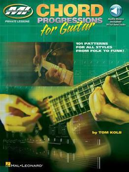 Paperback Chord Progressions for Guitar Book/Online Audio [With CD (Audio)] Book
