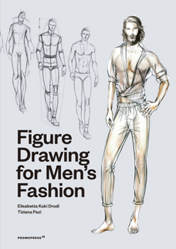 Paperback Figure Drawing for Men's Fashion Book