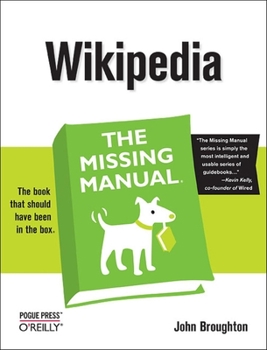 Paperback Wikipedia: The Missing Manual Book