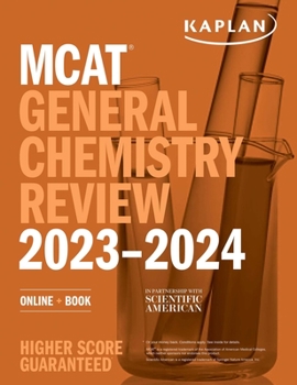 Paperback MCAT General Chemistry Review 2023-2024: Online + Book