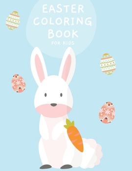Paperback Easter Coloring Book - Coloring Books for Kids: Activity Book for Kids - Easter Egg Hunt Book