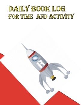 Paperback daily book log: For Time and Activity Book