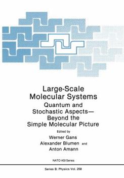 Paperback Large-Scale Molecular Systems: Quantum and Stochastic Aspects--Beyond the Simple Molecular Picture Book