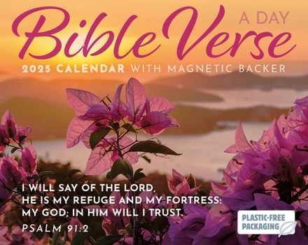 Calendar 2025 Bible Verse a Day Mini Boxed Calendar: Plastic Free Packaging Book