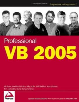 Paperback Professional VB 2005 Book