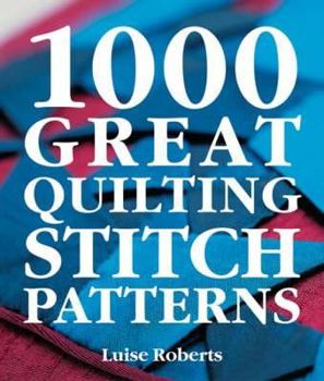 Hardcover 1000 Great Quilting Stitch Patterns Book