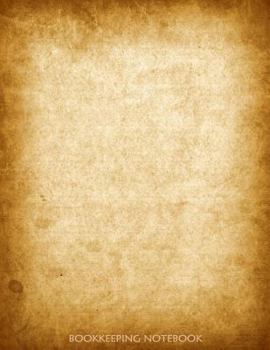 Bookkeeping Notebook: 2 Column Ledger