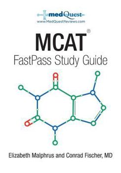 Paperback Medquest MCAT Fastpass Study Guide Book