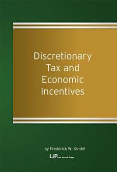 Paperback Discretionary Tax and Economic Incentives Book