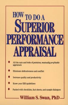 Paperback How to Do a Superior Performance Appraisal Book