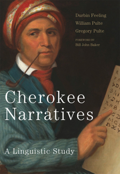 Paperback Cherokee Narratives: A Linguistic Study Book