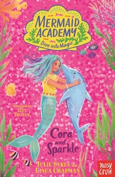 Paperback Mermaid Academy: Cora and Sparkle Book