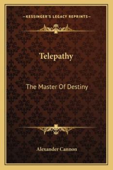 Paperback Telepathy: The Master Of Destiny Book