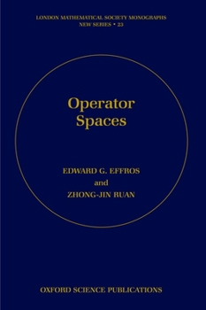 Hardcover Operator Spaces Book