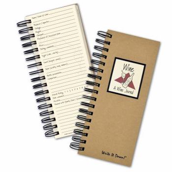 Hardcover Wines, A Wine Journal - Mid Size Book