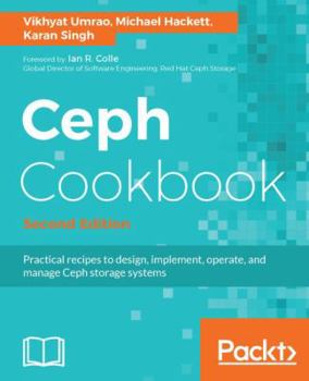 Paperback Ceph Cookbook. Book