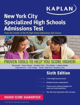 Paperback Kaplan New York City Specialized High Schools Admissions Test: Advanced Prep for Advanced Students Book