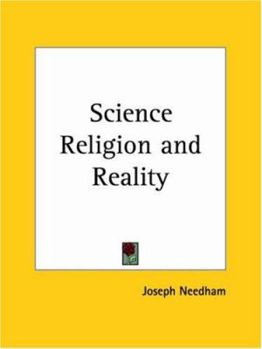 Paperback Science Religion and Reality Book
