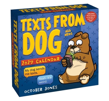 Paper Catalog Texts from Dog 2027 Day-To-Day Calendar Book