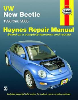 Paperback Haynes VW New Beetle Automotive Repair Manual Book
