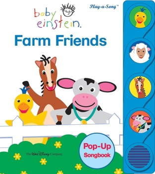 Baby Einstein: Farm Friends (Little Pop Up Sound Book) - Book  of the Baby Einstein
