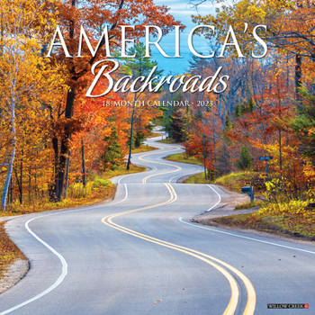 Calendar America's Backroads 2023 Wall Calendar Book