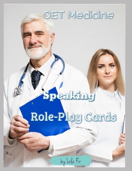 Paperback OET Medicine Speaking Role Play Cards Book