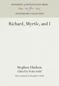 Hardcover Richard, Myrtle, and I Book