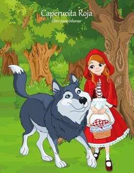 Paperback Caperucita Roja libro para colorear 1 [Spanish] Book