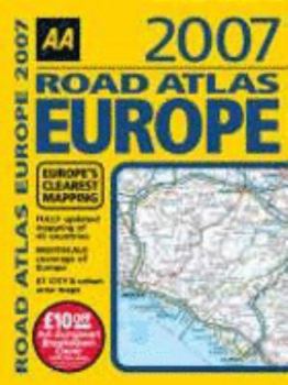 Spiral-bound AA Road Atlas Europe (AA Atlases) Book