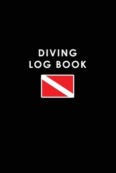 Paperback Diving log book: Scuba diving diver's logbook Book